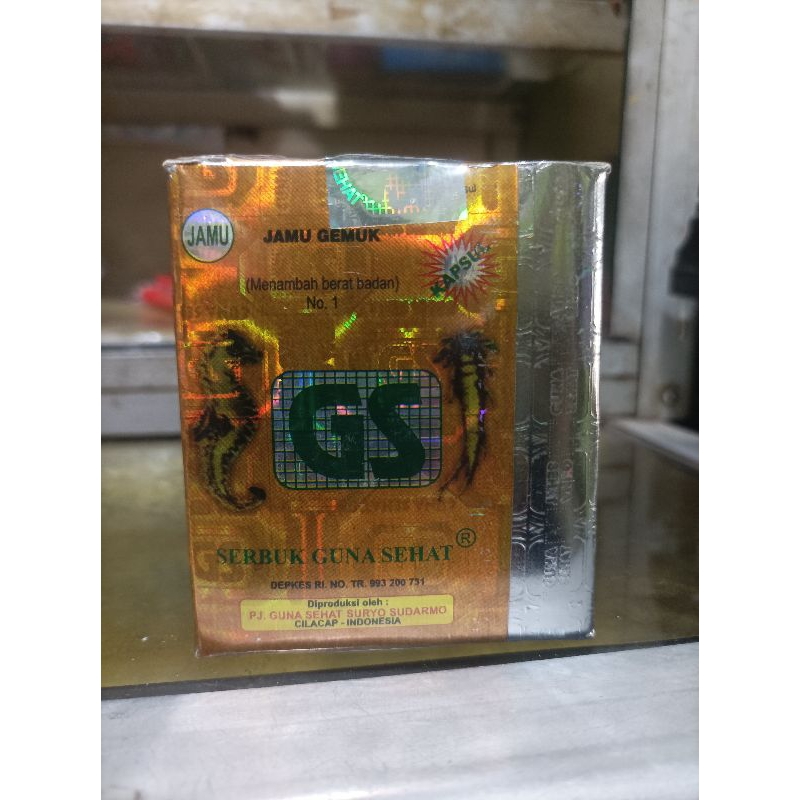 PRODUK YG KAMI JUAL DIJAMIN BERKASIATJamu Guna Sehat (GS) Kapsul no 1 gemuk badan , diformulasikan s