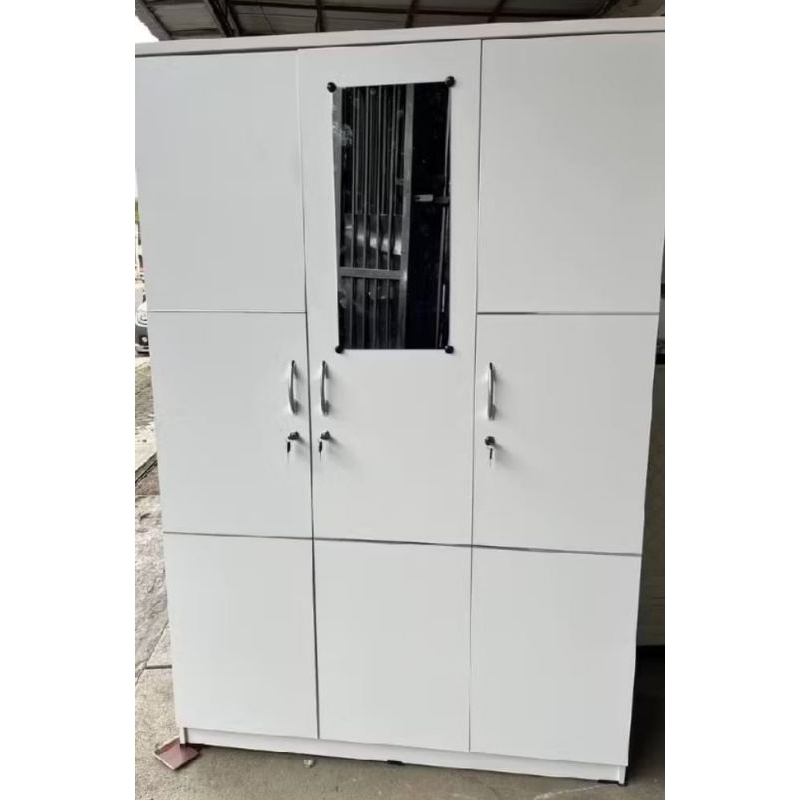 (PROMO TOKO BARU) LEMARI3PINTU PUTIH / LEMARI 3 PINTU PUTIH MINIMALIS BANDUNG / LEMARI 3 PINTU PUTIH