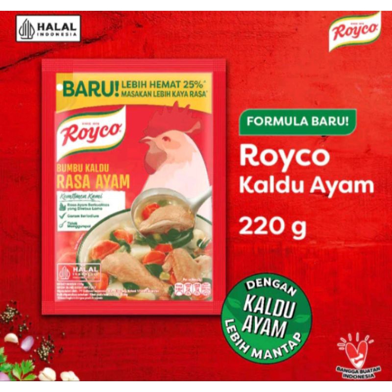 

royco bumbu kaldu rasa ayam 220gram