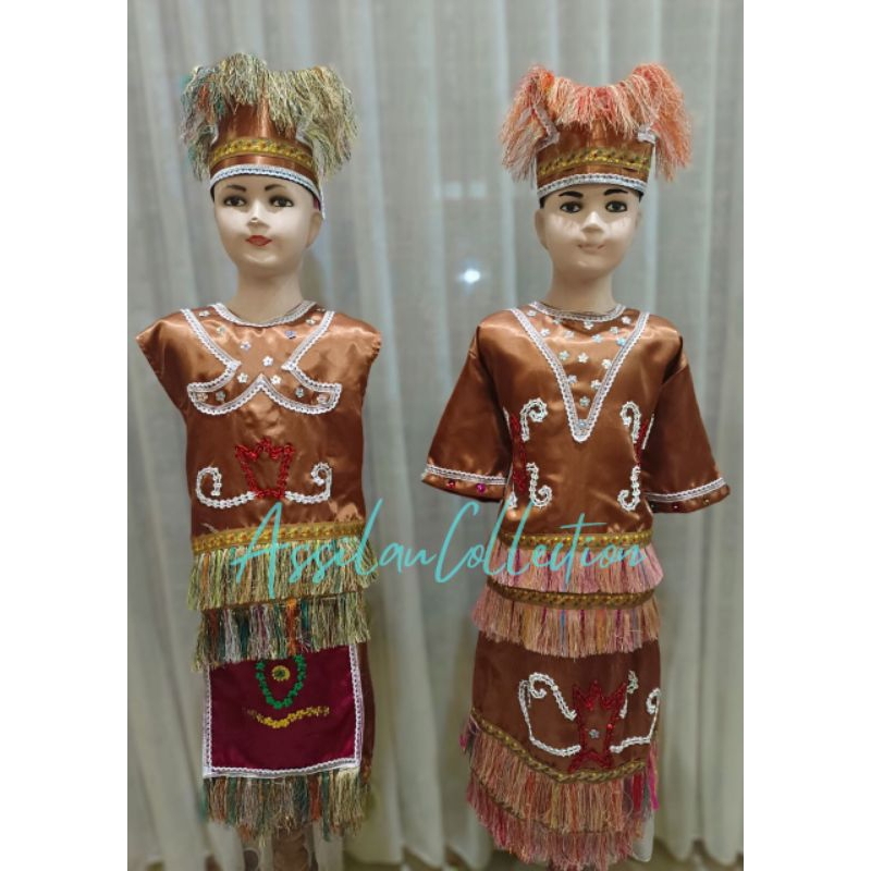 Pakaian Tradisional Papua Anak//Adat Tradisional Papua//Baju Adat Papua Anak