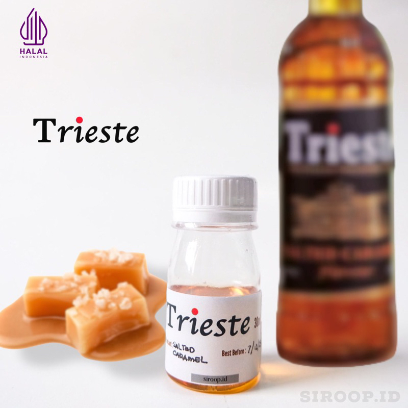 

Repack Trieste The Italian Premium Syrup Coffee Flavour Salted Caramel (30ml, 75ml, 100ml)