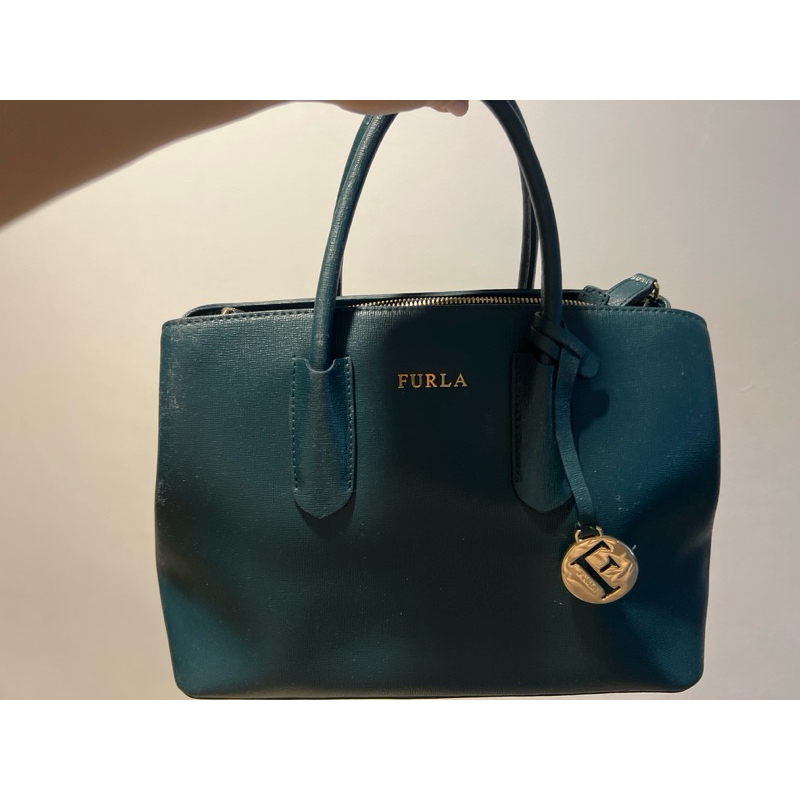 SOLD OUT - PRELOVED - FURLA HIJAU BOTOL DEFECT