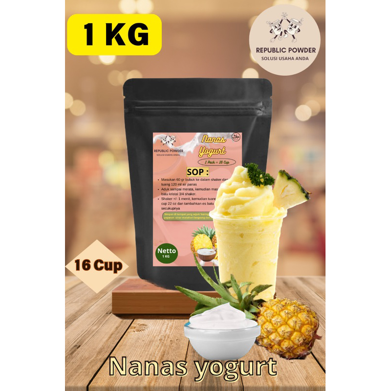 

NANAS YOGURT 1 KG PREMIUM POWDER DRINK