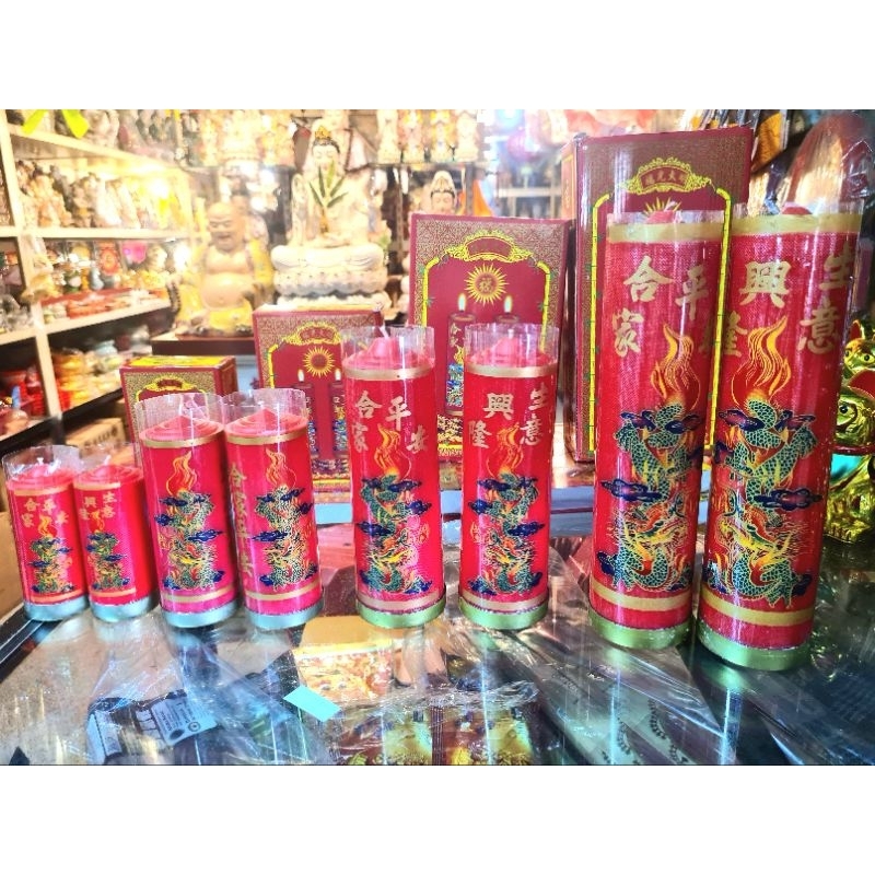 Lilin Naga MERAH 1/2 Kati / 1 kati / 2 Kati / 3 kati