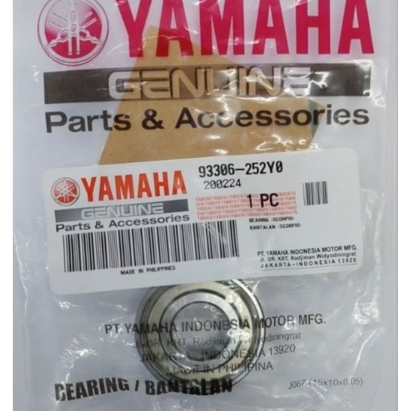 BEARING BERING LAHAR  KLAHAR 6202 YAMAHA ORIGINAL