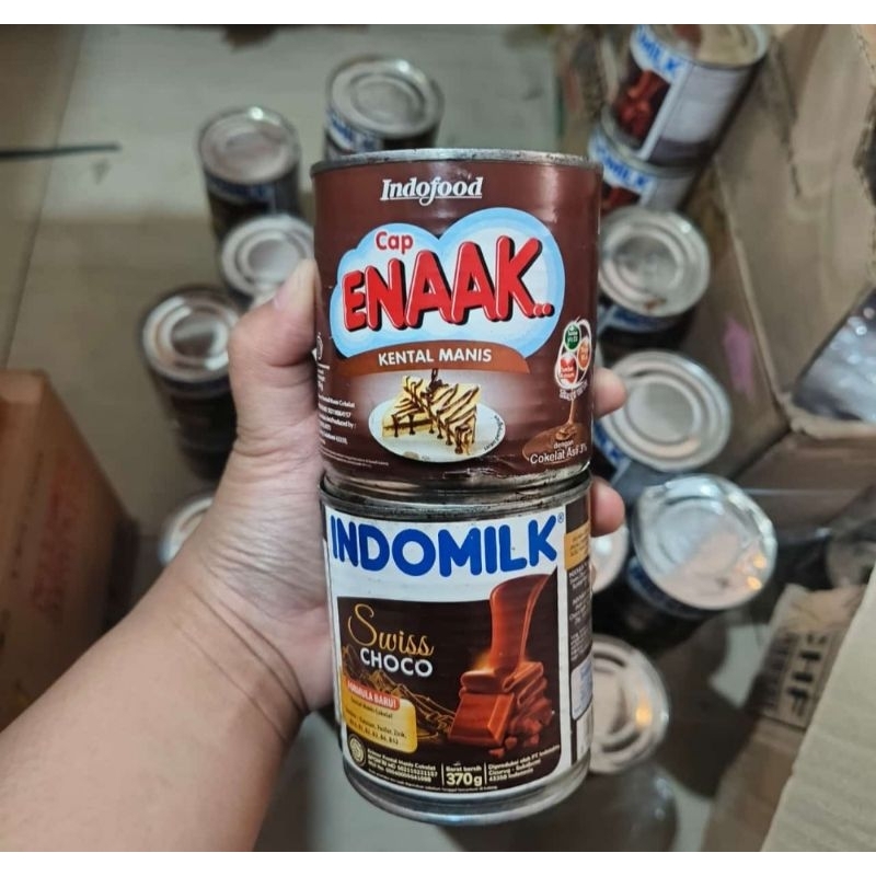 

SKM Coklat Indomilk dan Cap 370gr dpt 2 kaleng