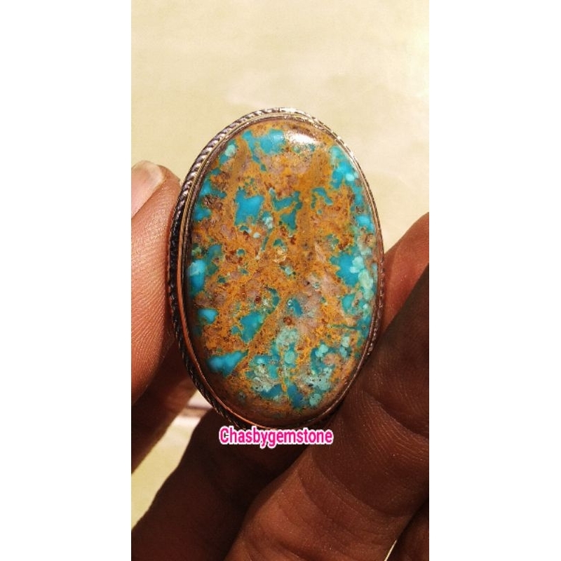 Batu Pirus Persia jumbo urat emas-Pirus Persia biru tosca mosfor urat emas