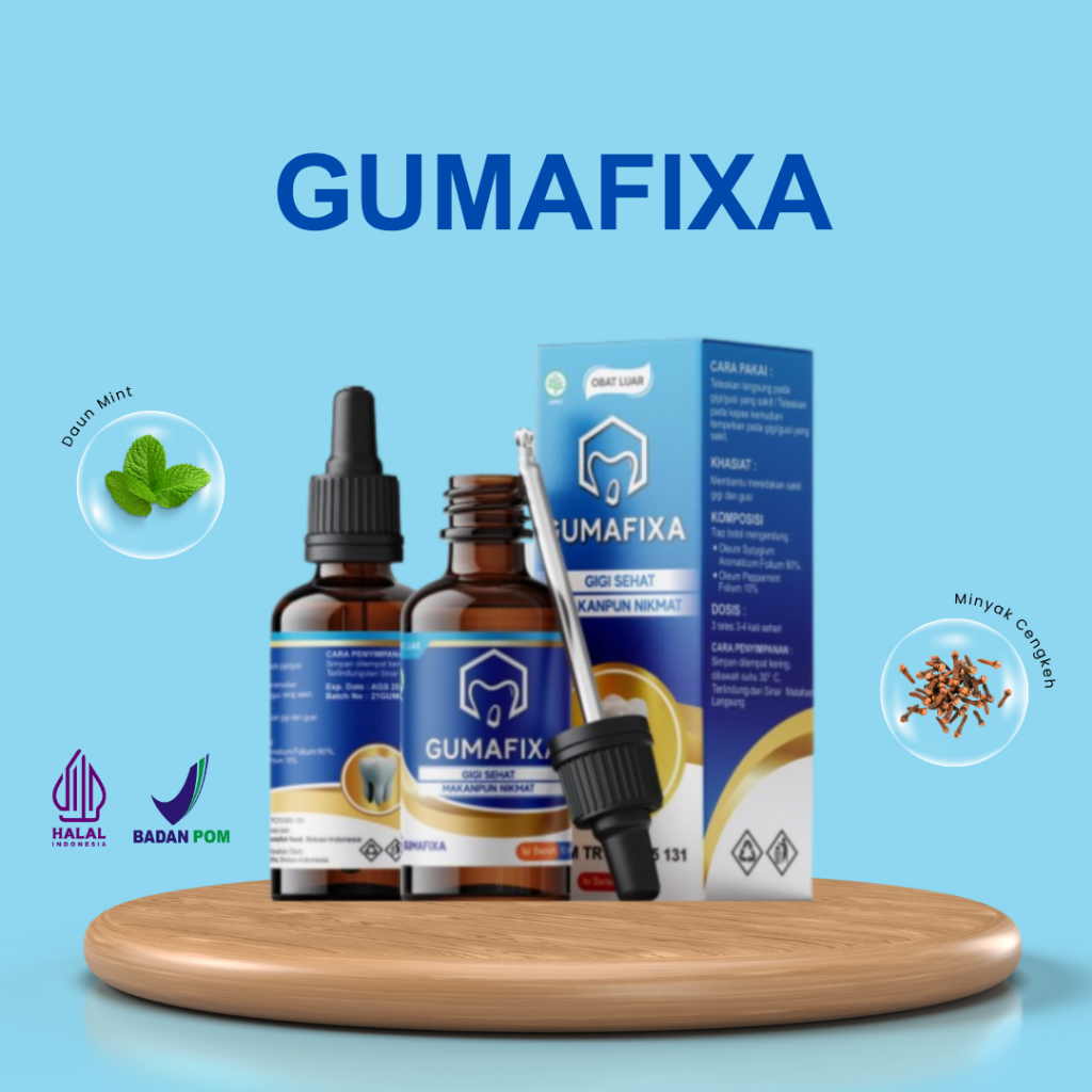 Obat Sakit Gigi Paling Ampuh-100% Herbal-Sakit Gigi Cepat Sembuh-BPOM