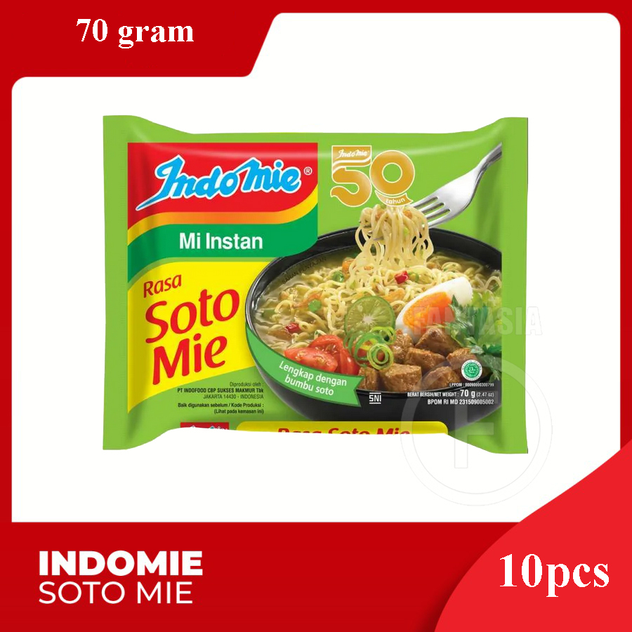 

INDOMIE SOTO AYAM PACK PER 10 BUNGKUS FANTASIA