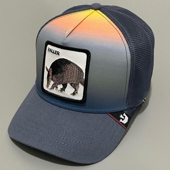 TOPI GOORIN BROS TRUCKER BALLADILLO BALLER GREY