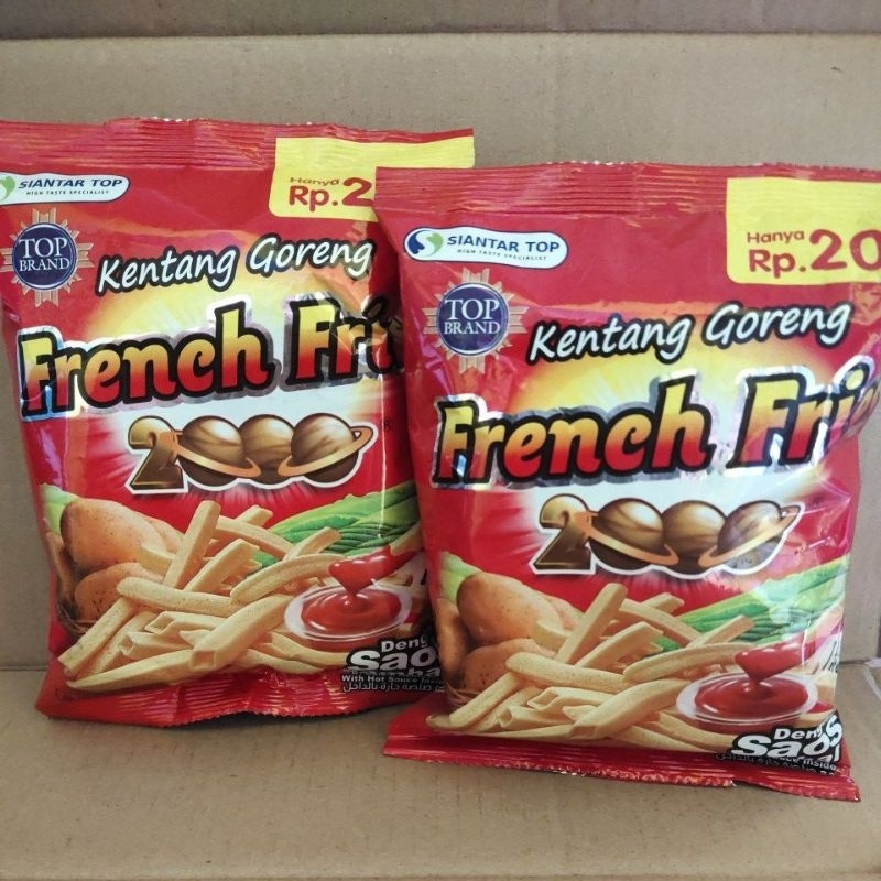 

FRENCH FRIES kentang goreng 15g