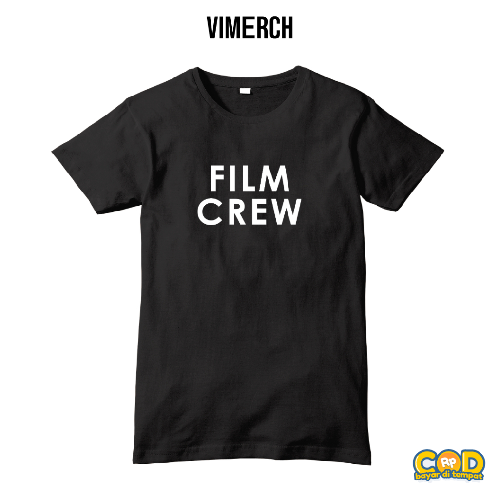 Baju Kaos Film Crew Adem Lembut