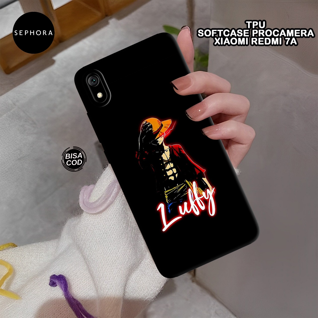Softcase Xiaomi Redmi 7A Terbaru - Fashion Case Anime - Case Xiaomi Redmi 7A - Case Pro Camera - Cas