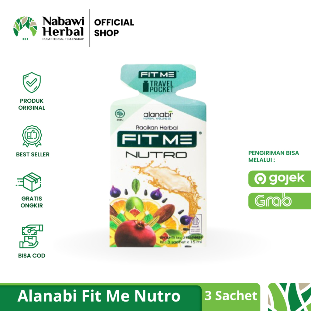 

Alanabi Minuman Herbal Isi 3 Sachet