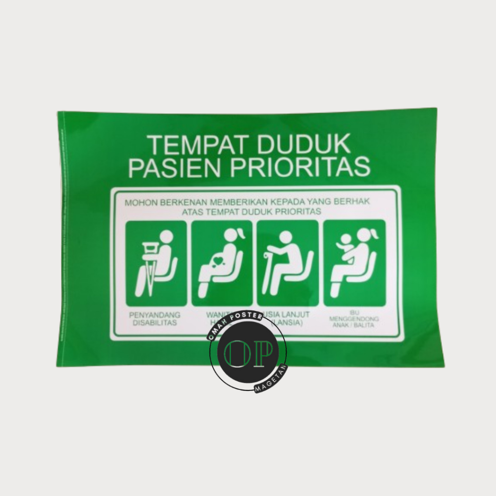 

Stiker Tempat Duduk Prioritas - Prioritas Duduk - Priority Seating