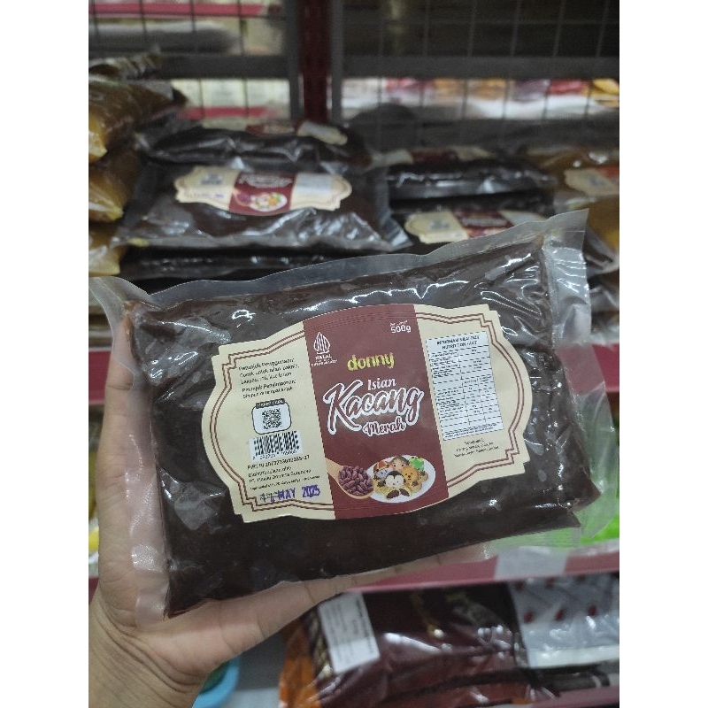 

DONNY ISIAN KACANG MERAH 500G/ ISIAN MOONCAKE, MOCHI, BAKPIA, BAKPAO DLL