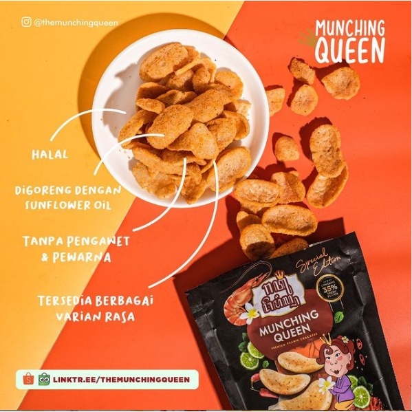 

Sauted Balinese Crackers - Spicy Series - 100% Cabai & udang asli