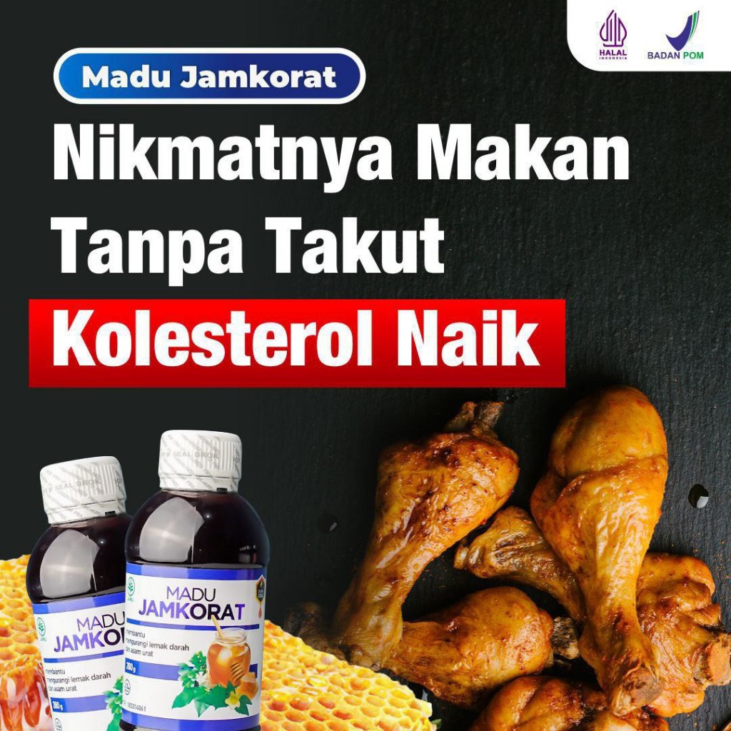 

MADU JAMKORAT KOLESTEROL ASAM URAT ASLI HERBAL