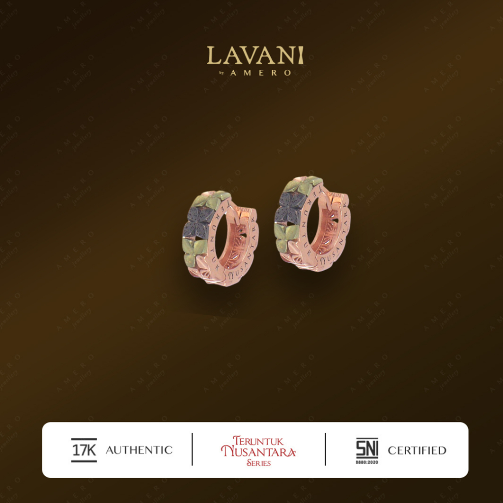 Lavani Teruntuk Nusantara Wulandari Anting Emas 17K