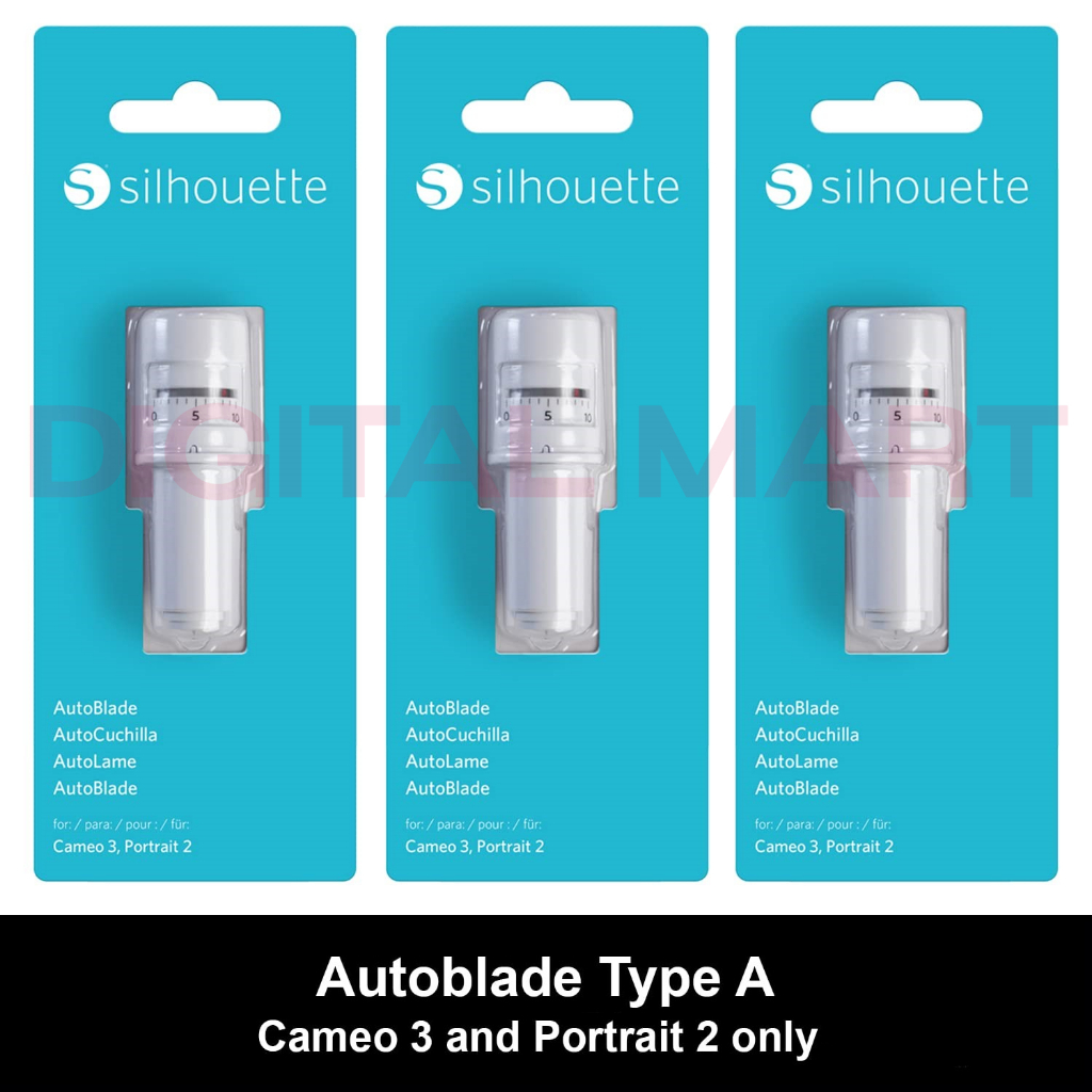 

Mata Pisau Cameo 3 / Portrait 2 Autoblade Holder SILHOUETTE Auto Blade