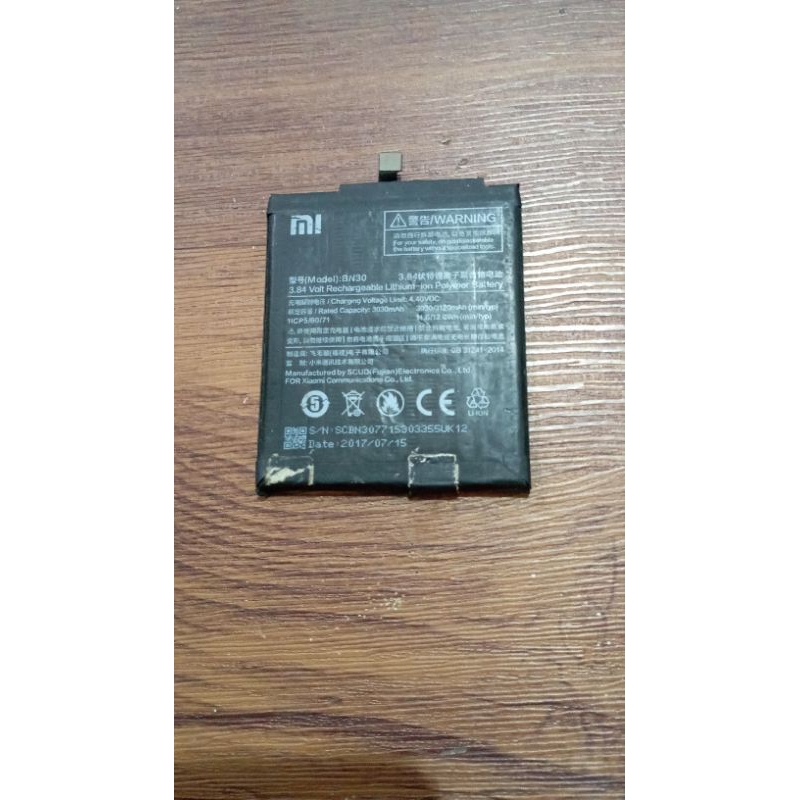 BATERAI BATRE COPOTAN XIAOMI BN30