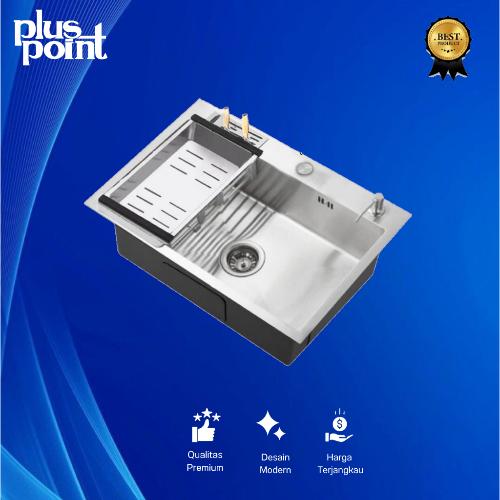 Kitchen Sink Bak Cuci Piring Stainless Steel Kitchen Sink Stainless Steel Cuci Piring