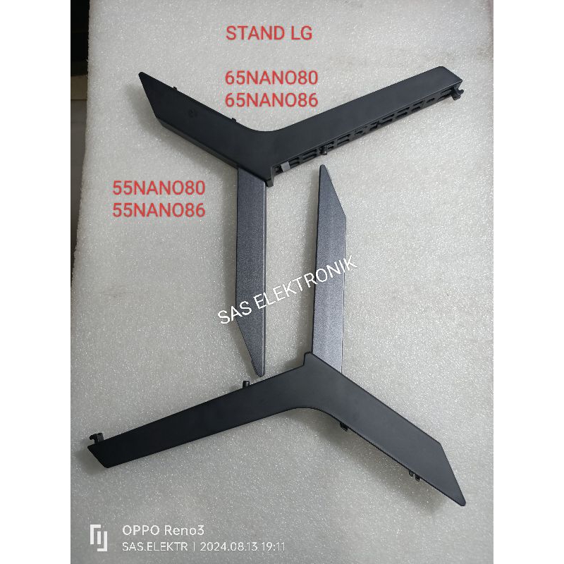 STAND BRACKET KAKI PEDESTAL DUDUKAN TV LED LG 55-65-75 NANO 55NANO80 55NANO85 55NANO86 65NANO80 65NA