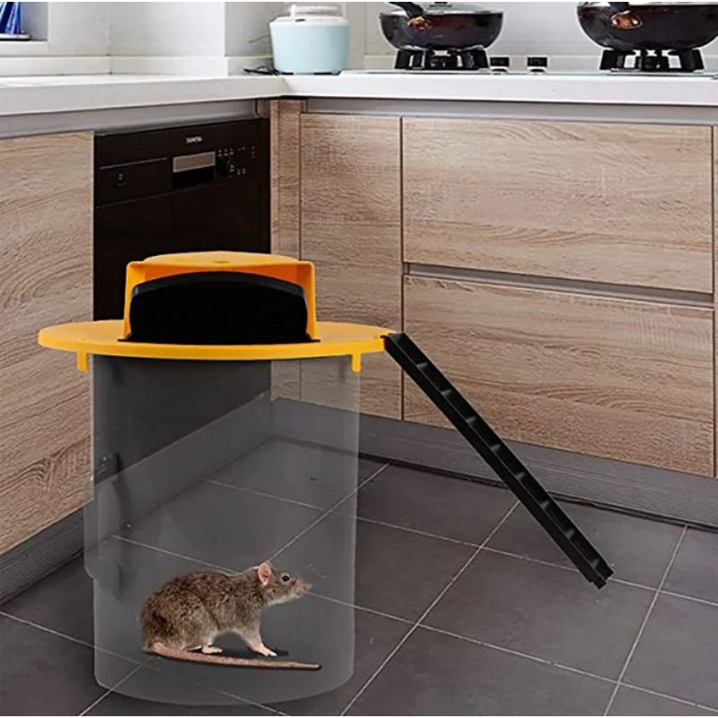 Jebakan Tikus Perangkap Tikus Ember Jebakan Tikus Besar Mouse Trap Ember Tong Otomatis