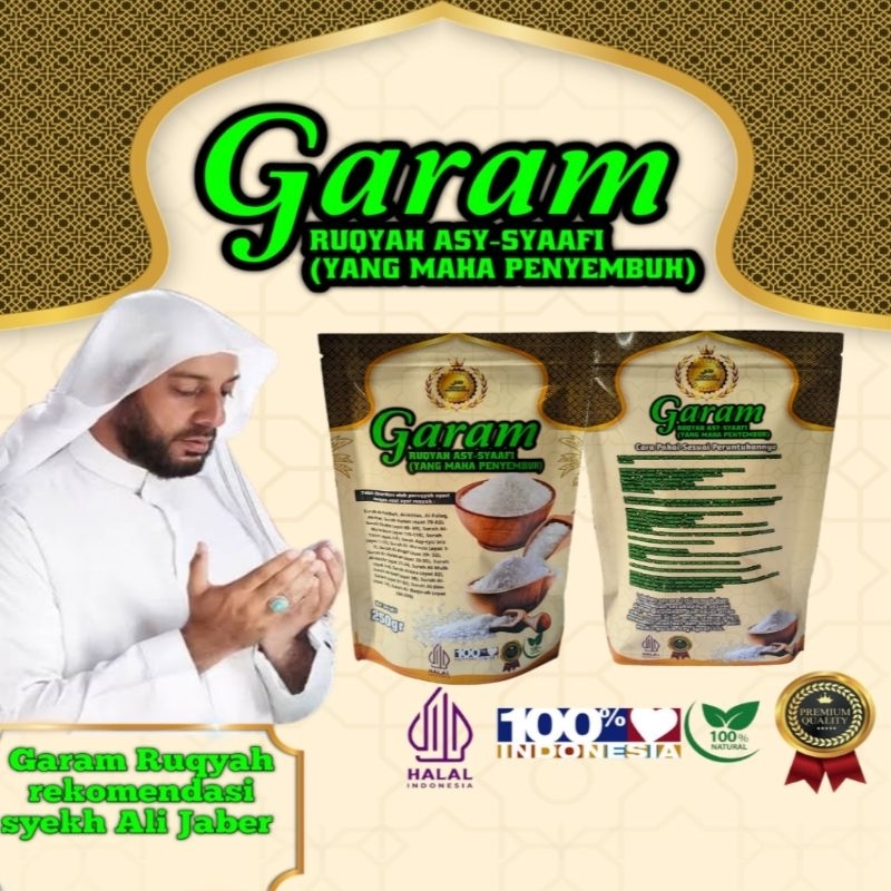 

Garam Ruqyah Asy Syaafi 100% ASLI | Membuka aura positif | menetralisir Rumah Toko & Tempat Usaha