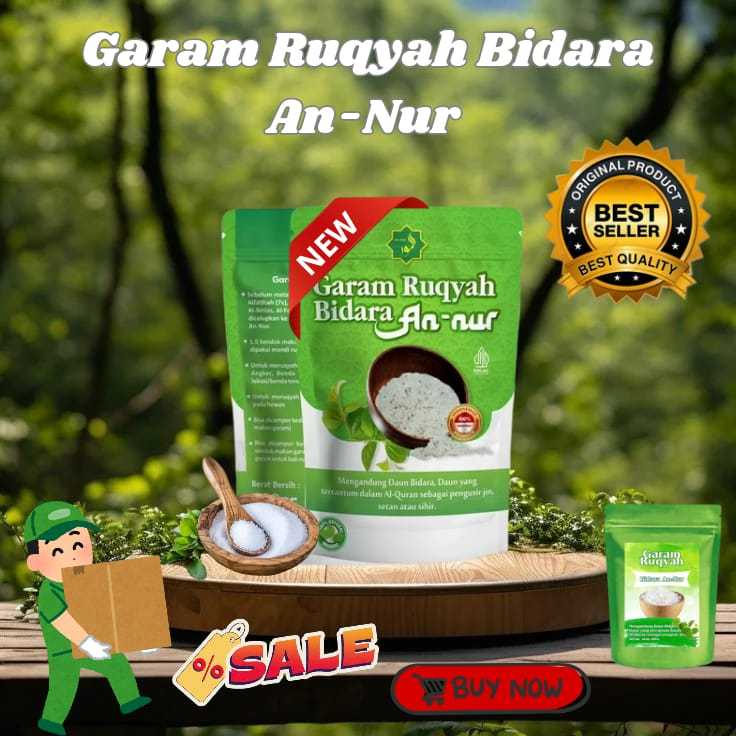 

Garam Ruqiyah Bidara Annur Penangkal Kebangkrutan Usaha Sudah Di Doa Kan Secara Khusus Termurah 500gr