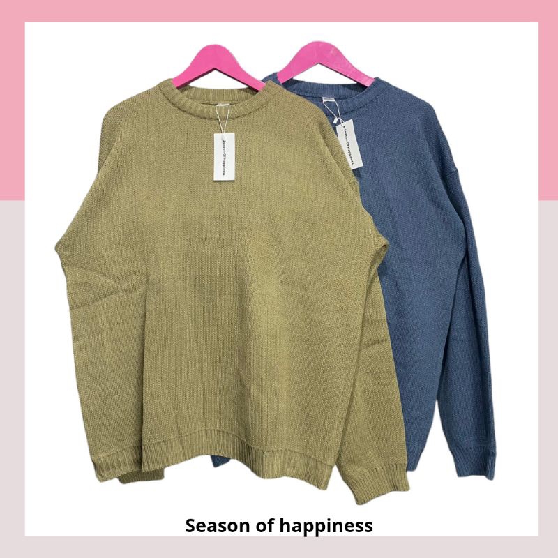 BASIC SWEATER POLOS( UNISEX )