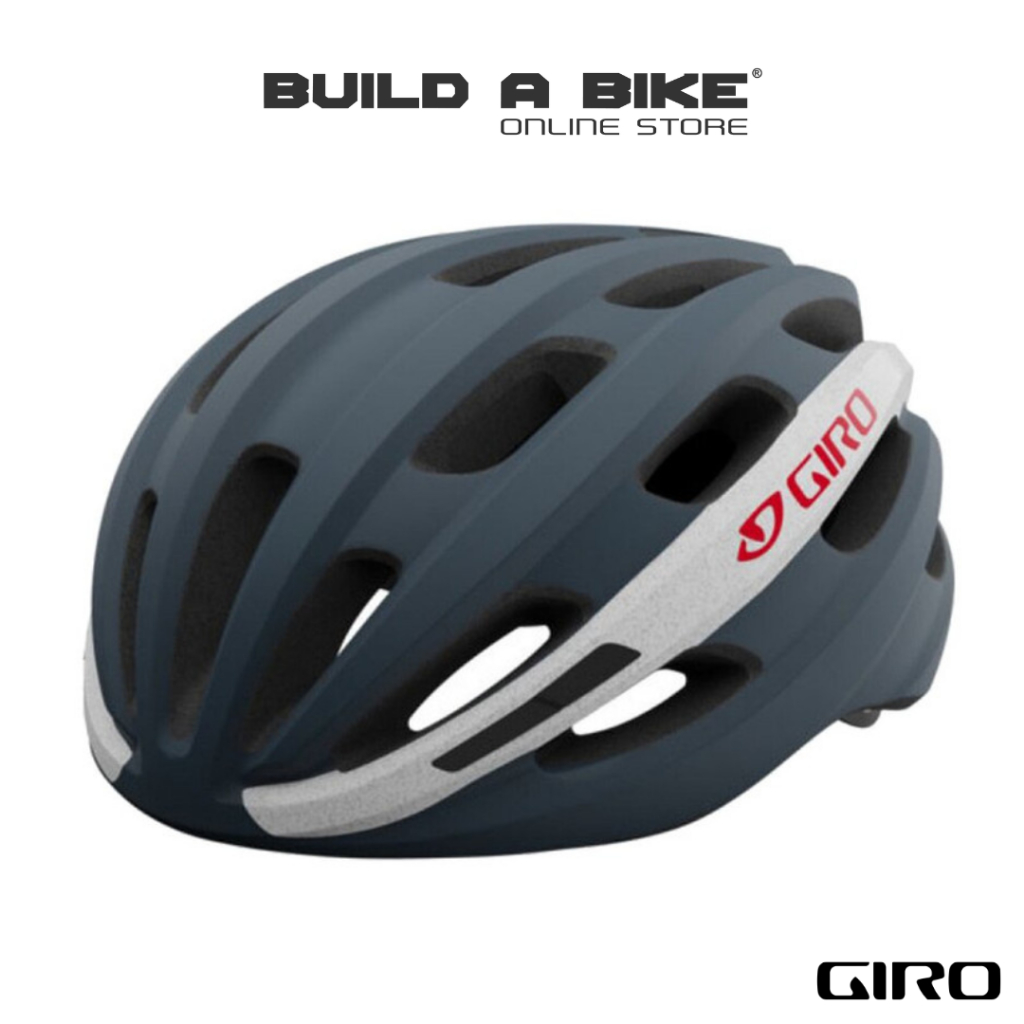 Helm Sepeda Giro ISODE - Portaro Grey Bike Helmet