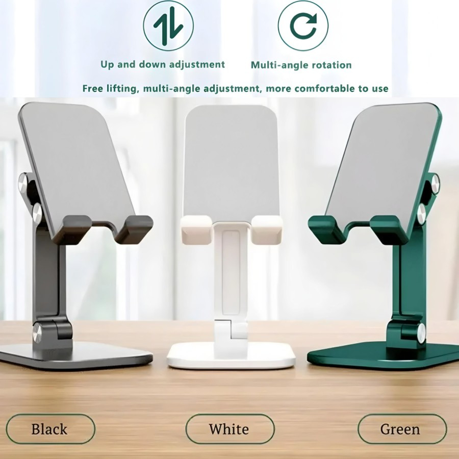 Dudukan Hp / Phone Holder Meja / Dudukan Hp Di Meja / Stand Holder Phone Handphone Penyangga