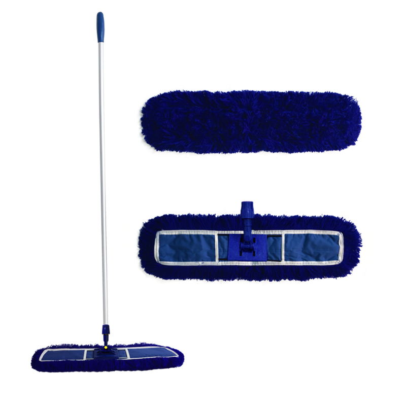 Lobby Duster Blue Pel Sapu Lantai Kantor - MIKIKO