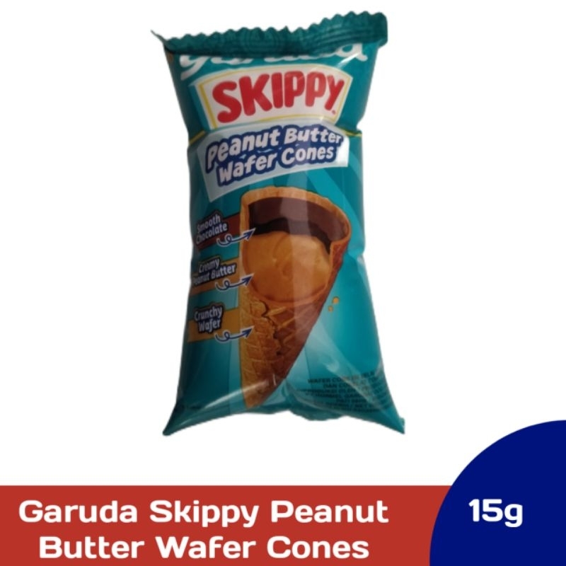 

Garuda Skippy Peanut Butter Wafer Cones 15g