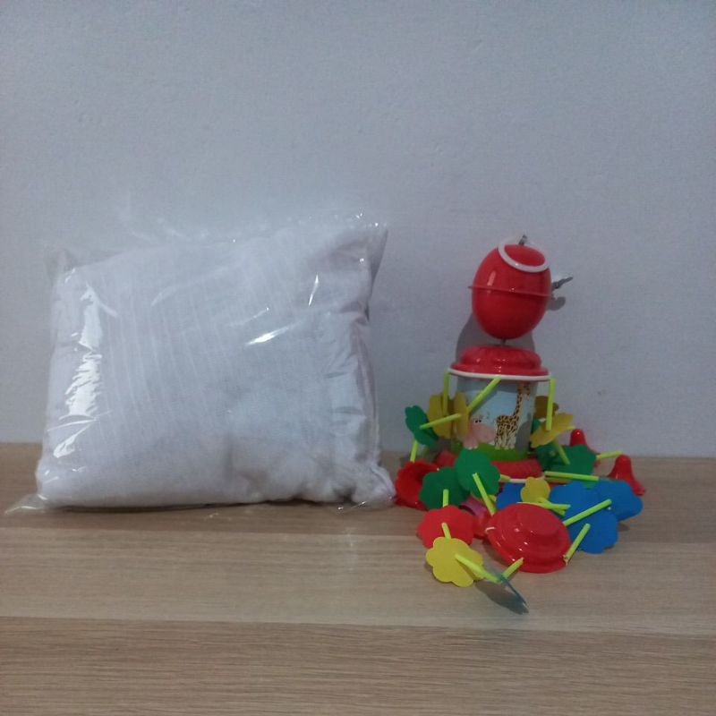 Snooby kelambu box bayi putih KBX1201 preloved free mainan gantung baru