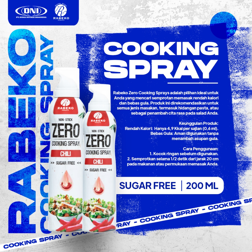 

RABEKO ZERO COOKING SPRAY 200 ML