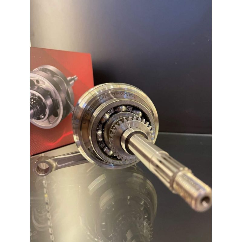 YY PANG WOSSNER CRANKSHAFT/ KRUK ASS UNTUK MX KING /SONIC /AEROX155 DIJAMIN ORIGINAL 100%