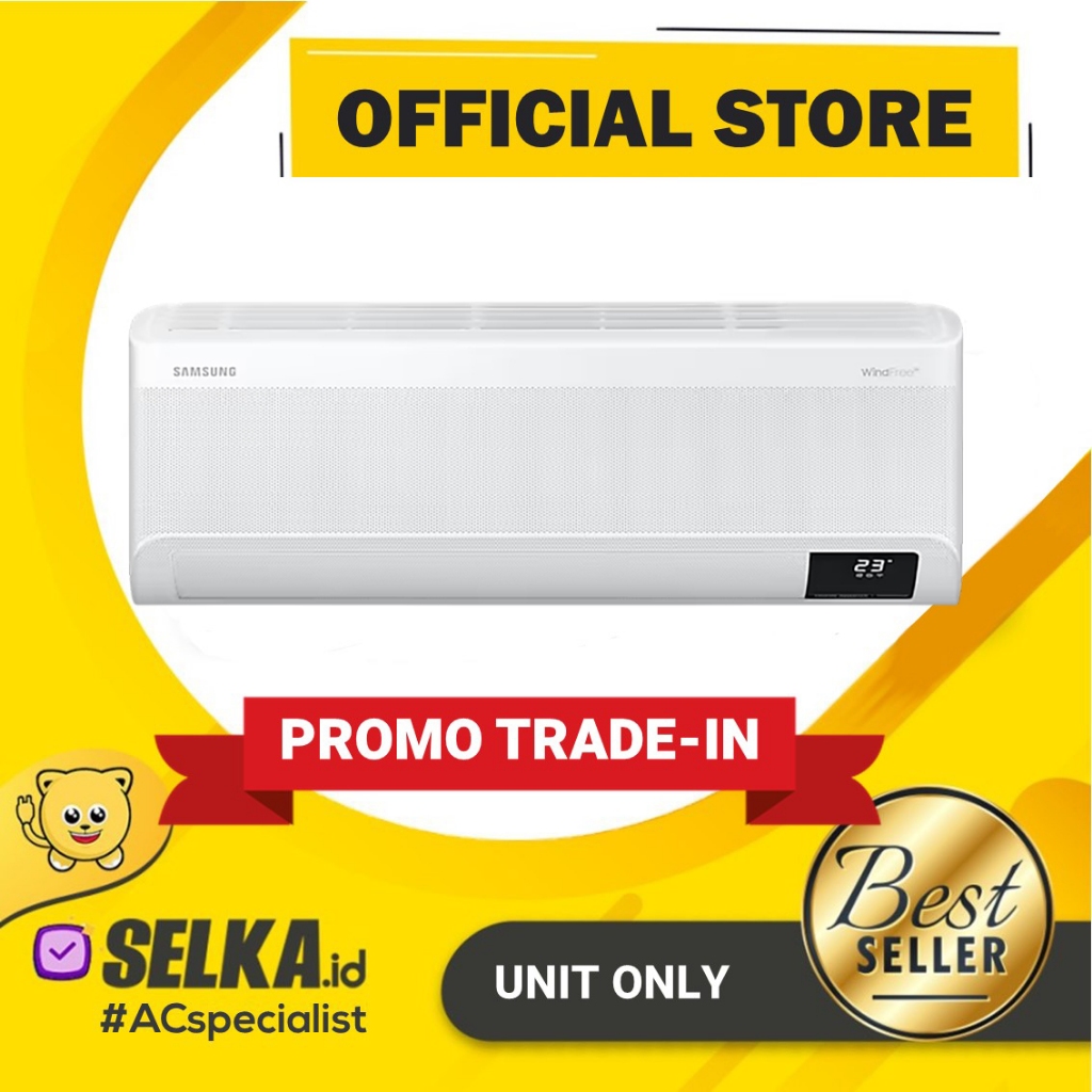 AC SAMSUNG AR18BYFANWKNSE AC SPLIT 2 PK INVERTER WINDFREE LITE