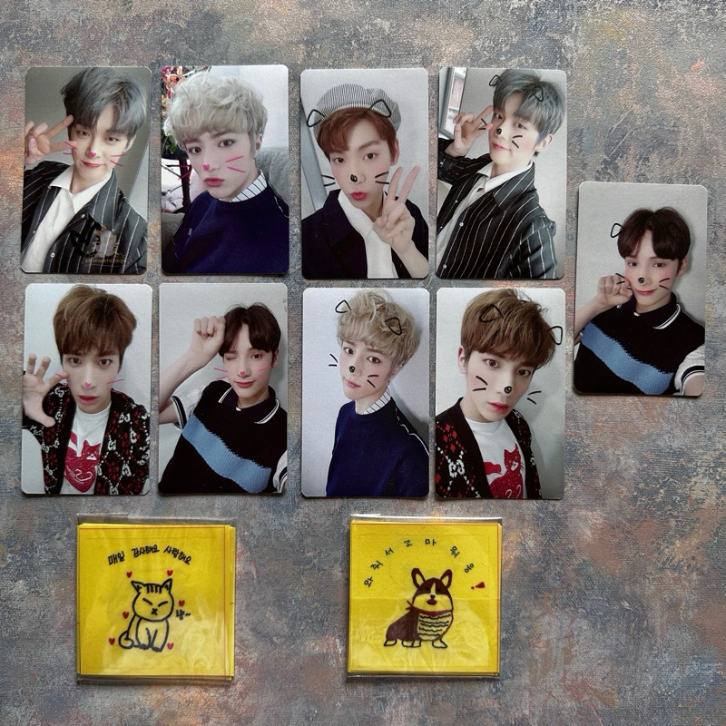 [READY] TXT TOMORROW X TOGETHER OFFICIAL BROADCAST LIMITED RARE POSTCARD PHOTOCARD PC PCS CAT AND & 