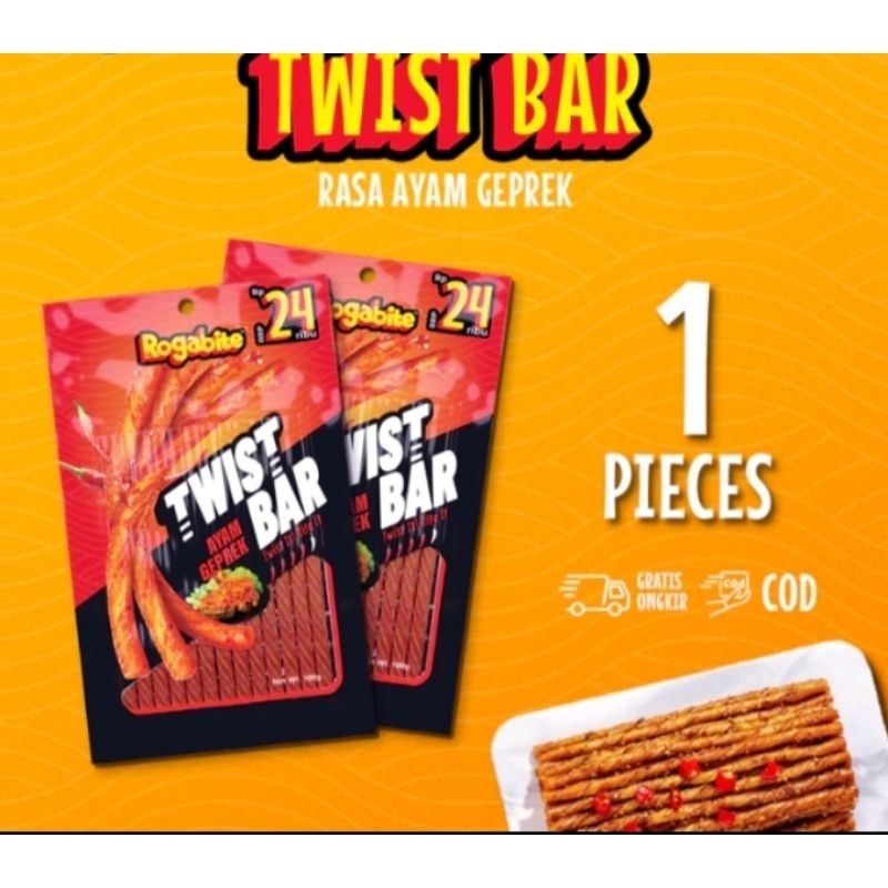 

latiao sticky twist bar 1sachet 100gr original