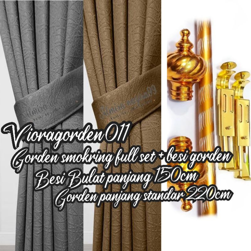 Gorden smokring full set besi gorden P. 150cm