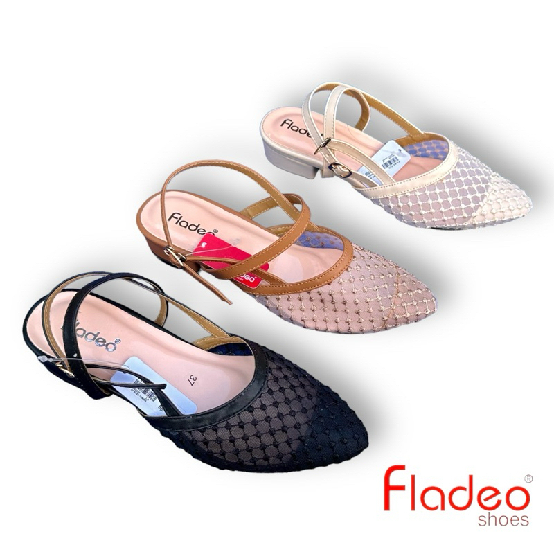 Sandal Bustong  Pesta kondangan wisuda Wanita Brokat model kekinian dan cantik brand matahari