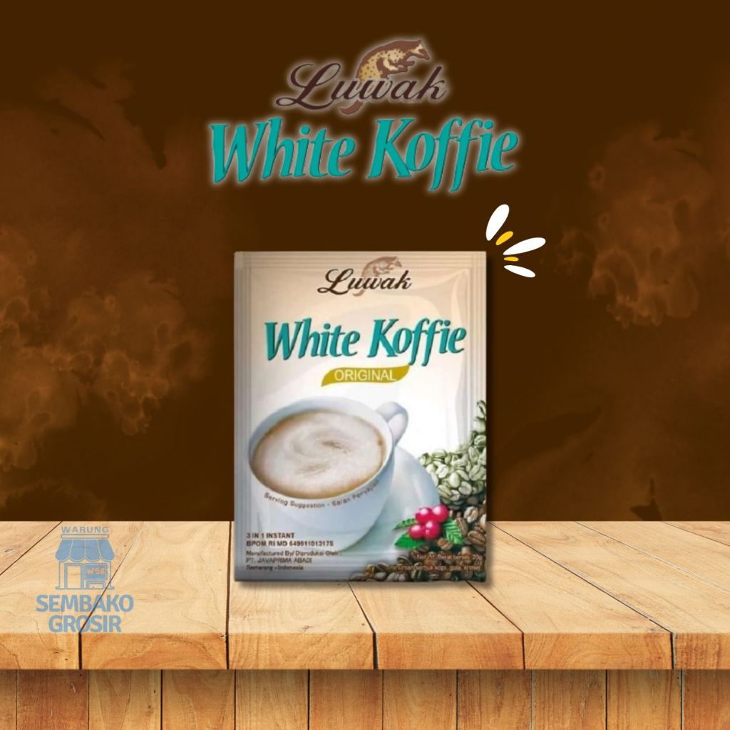 

LUWAK WHITE KOFFIE 1 PCS | LUWAK WHITE COFFE MANTAP ENAK