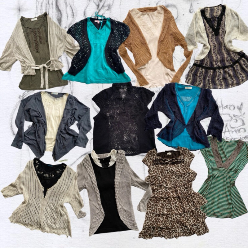 VINTAGE, COQUETTE, Y2K, GRUNGE, & FAIRYCORE, JORTS, ETC