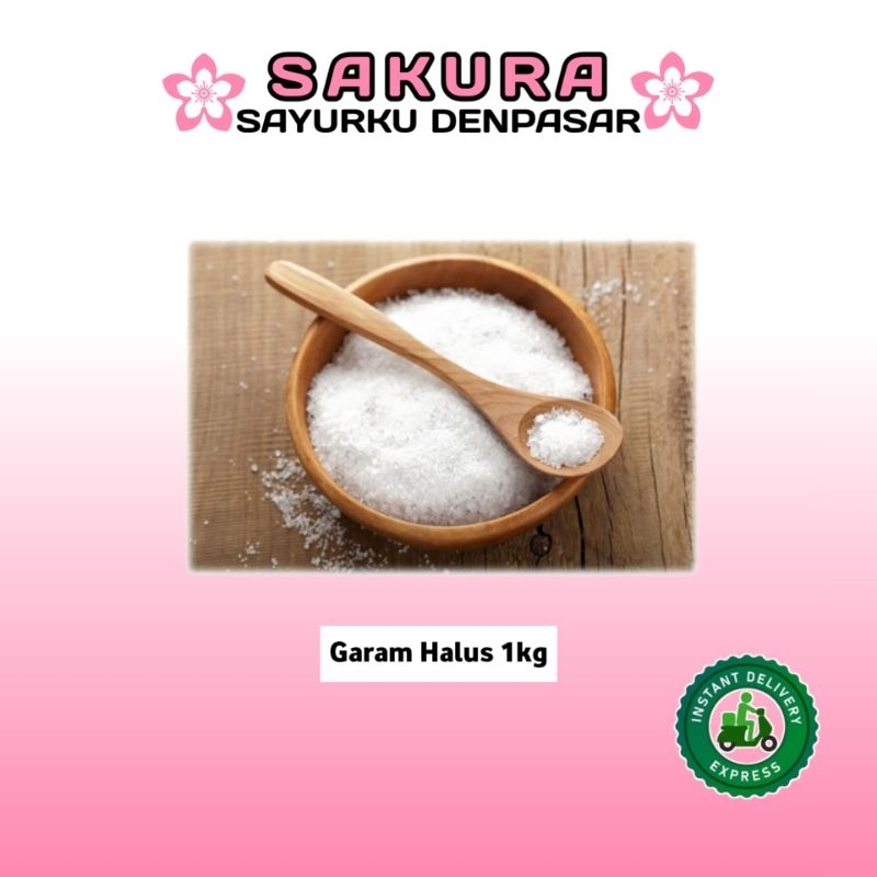 

Garam Halus Kemasan 1kg - SAKURA