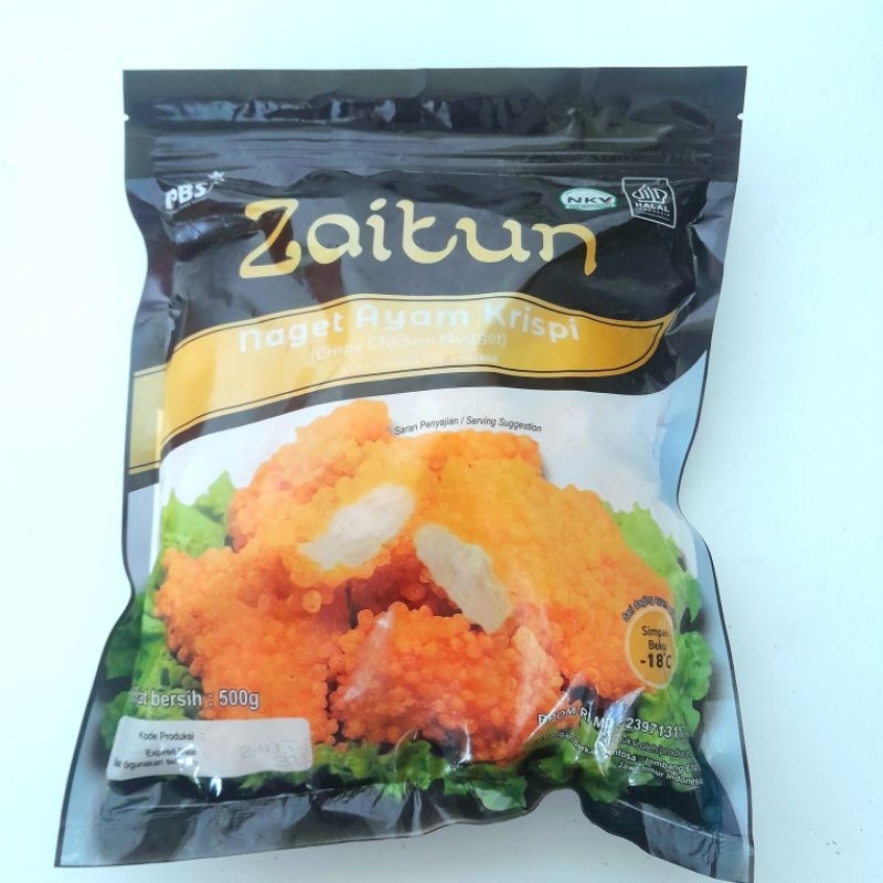 

ZAITUN crispy nugget 500gr