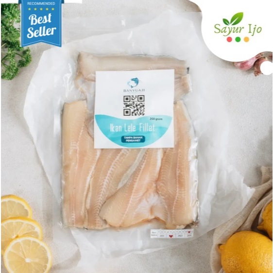 

Ikan Lele Fillet Banyuaji 300 - 500 Gram / Pack Fresh Frozen Seafood Daging Beku Segar