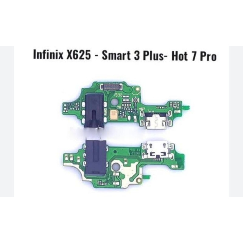KONEKTOR CAS INFINIX HOT 7 PRO X625 SMART 3 PLUS PCB MIC
