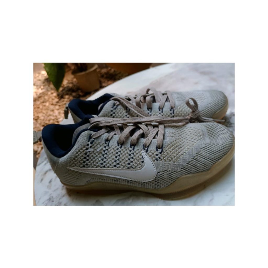 Nike Kobe 11 Elite Grey Size 41 insole 26Cm Made in China